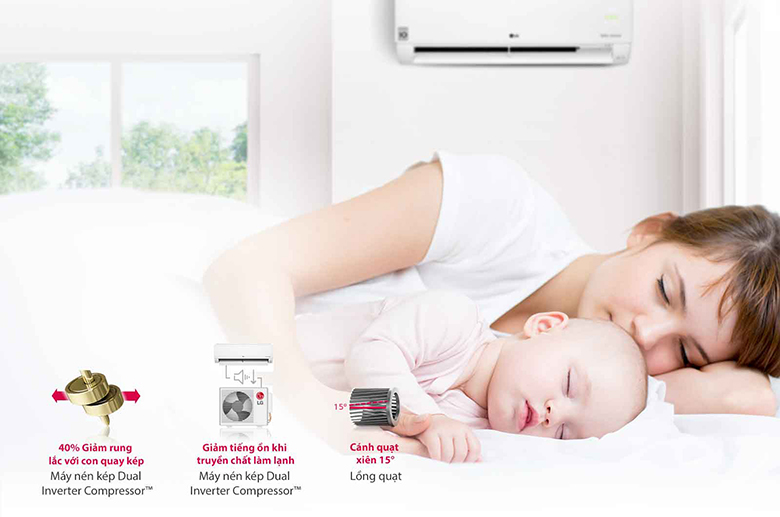 Máy lạnh LG Inverter 1 Hp V10ENW1