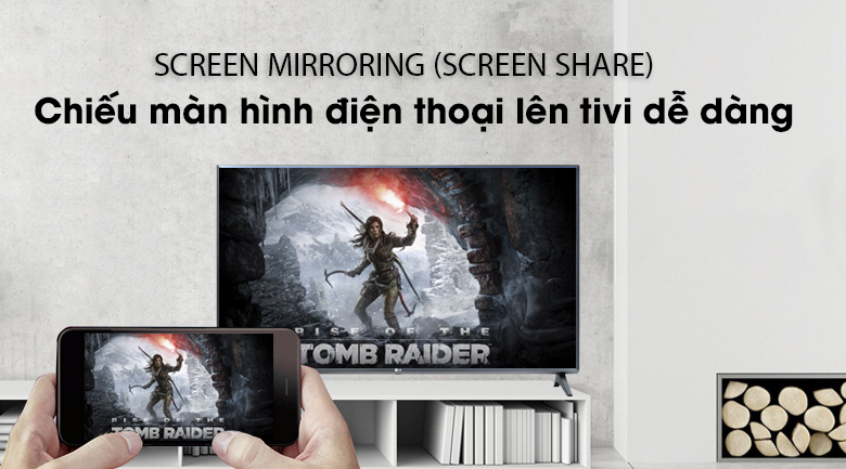 Smart Tivi LG 32 inch 32LM570BPTC có tính năng Screen Mirroring