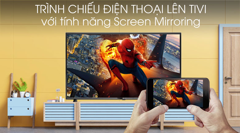 Smart Tivi LG 43 inch 43LM5700PTC - Screen Mirroring