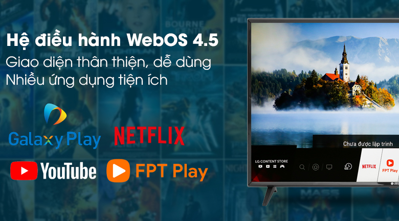 Smart Tivi LG 43 inch 43LM5700PTC - Hệ điều hành 