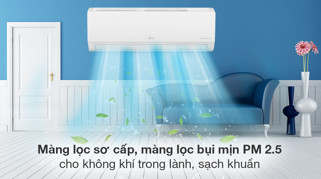 Điều hòa LG Inverter 8800 BTU V10WIN