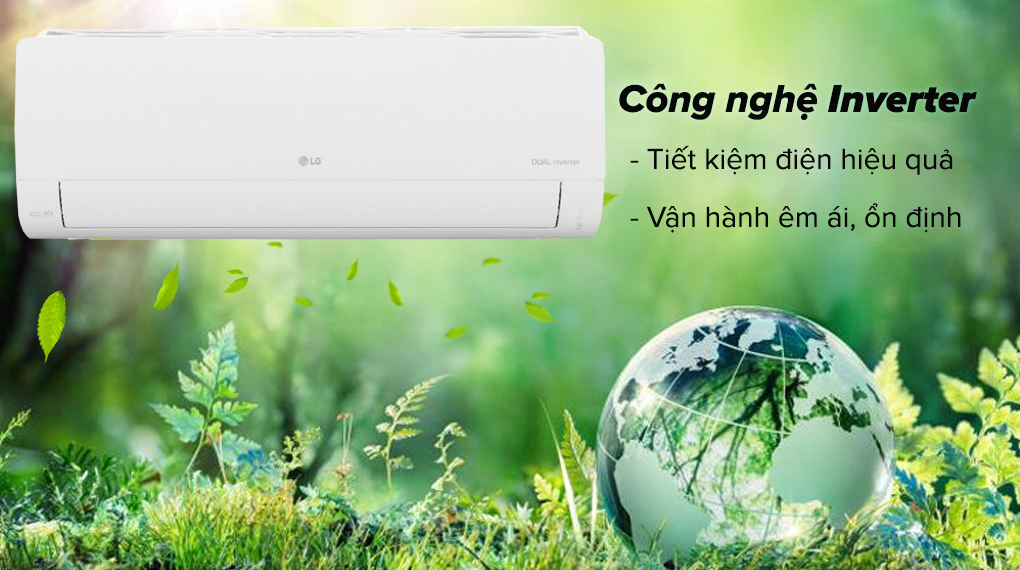 Điều hòa LG Inverter 11000 BTU V13WIN