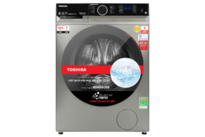 Máy giặt sấy Toshiba Inverter giặt 10.5 kg - sấy 7 kg TWD-BM115GF4V(SK)