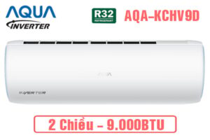 Điều hòa AQUA 9000BTU 2 chiều inverter AQA-KCHV9D